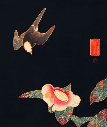 Swallow and Camellia